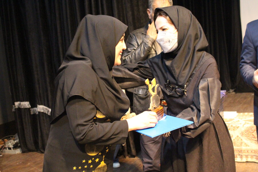 تصاویر برگزیدگان دومین جشنواره تئاتر افراد دارای معلولیت