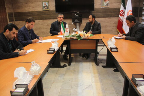 نشست صمیمانه مدیرکل و معاون توسعه پیشگیری بهزیستی با دبیر شورای هماهنگی مبارزه با مواد مخدر استان اردبیل