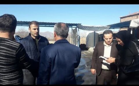 بازدید و نظارت معاون مشارکتهای مردمی بهزیستی کردستان از روند اجرای طرحهای اشتغالزایی در شهرستان مریوان