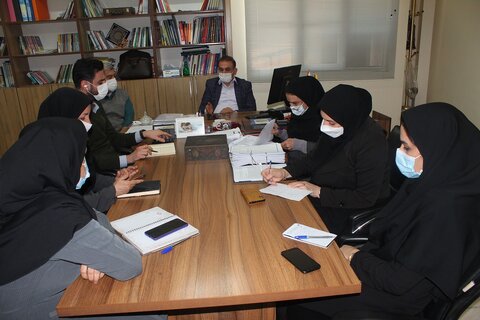 اولین جلسه کمیته پیشگیری  از بیماری کووید۱۹در بهزیستی خوزستان برگزار شد