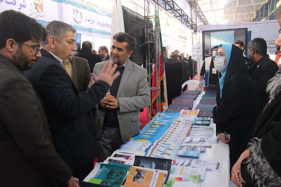 حضور بهزیستی خوزستان درنمایشگاه دستاوردهای پژوهش و فناوری 