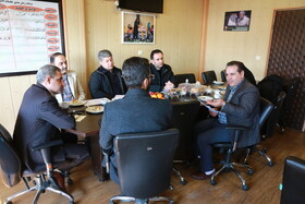 نشست مشترک مدیرکل بهزیستی کردستان با مدیرکل بنیاد مسکن کردستان