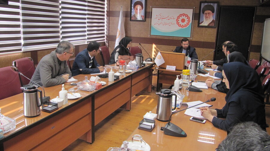 نشست کارگروه توسعه مدیریت بهزیستی استان تهران برگزارشد