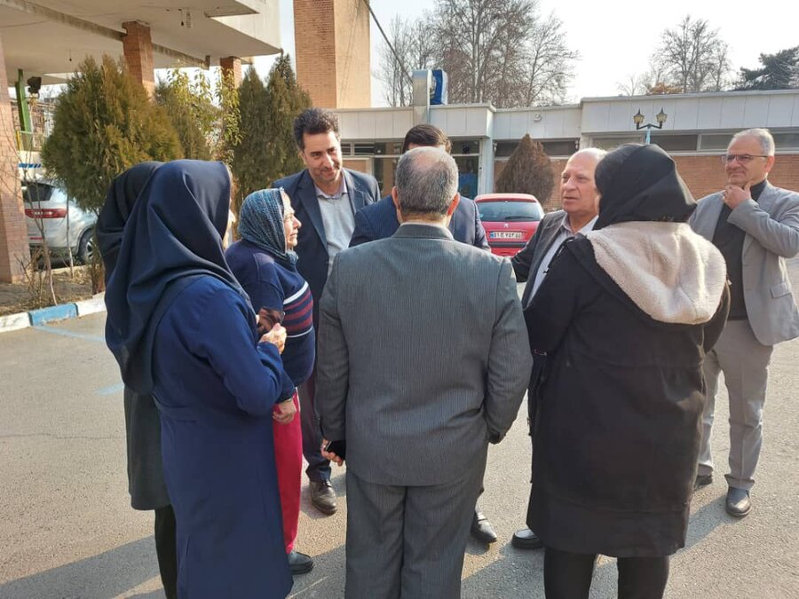 بازدید مدیر کل بهزیستی استان تهران از مرکز تامین و توسعه خدمات بهزیستی وردآورد