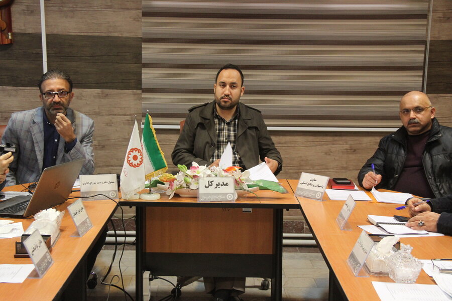 برگزاری سی و چهارمین جلسه شورای اداری بهزیستی استان اردبیل