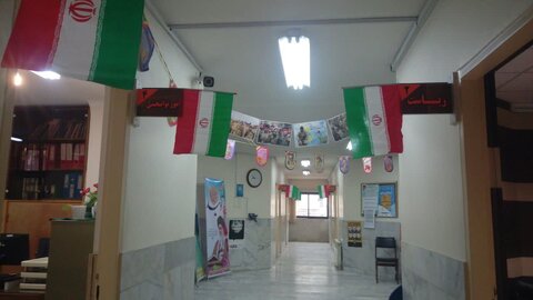 سوادکوه ׀ فضا سازی اداره بهزیستی شهرستان سوادکوه به مناسبت ایام الله دهه مبارک فجر