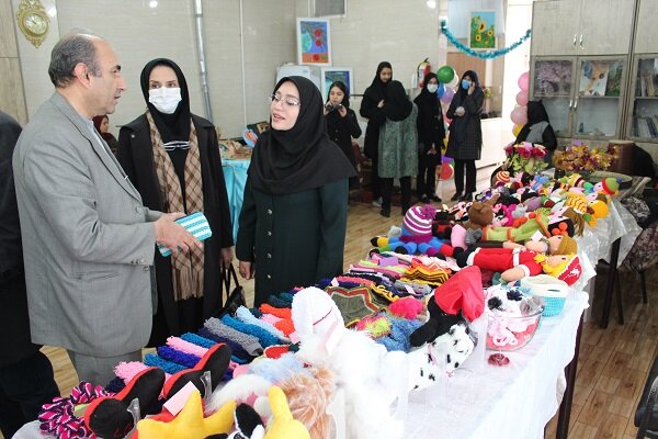 شهرضا| افتتاح نمایشگاه دستاوردهای مددجویان مرکز توانبخشی و درمان بیماران اعصاب و روان پراور