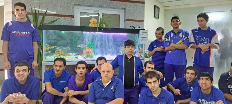 تهیه کنندگان برنامه تلویزیونی همدان توسعه میهمان معلولین آسایشگاه خیریه حضرت ابوالفضل(ع)