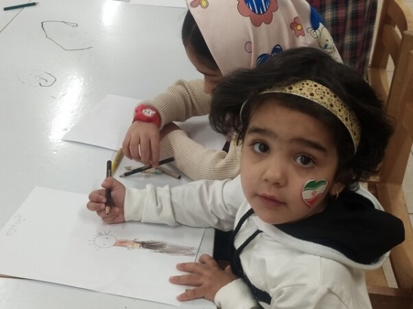 آران وبیدگل| دو قلو سه قلوها در جشن نوگلان انقلابی