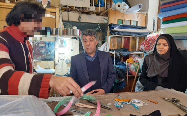 اردستان | آئین افتتاح ۱۳۵ طرح اشتغالزایی مددجویان بهزیستی