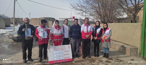 برگزاری اردوی جهادی - درمانی در روستای برمەتپە شهرستان قروه