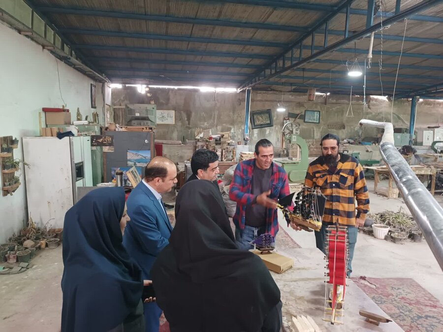 رباطکریم| بازدید از مرکز نگهداری، درمان و کاهش آسیب ماده ۱۶ «راهیان سرزمین روشنایی»