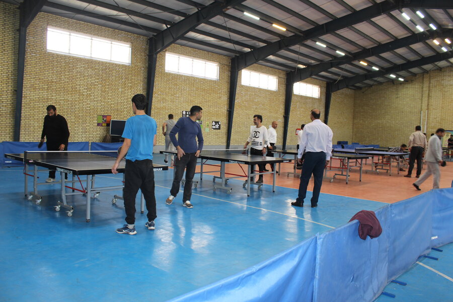 برگراری مسابقات تنیس روی میز ویژه مراکز درمان اعتیاد به مناسبت دهه فجر