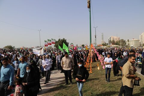 حضور پرشور در راهپیمایی ۲۲ بهمن