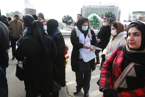 حضور پرشور کارکنان بهزیستی کردستان در راهپیمایی ۲۲ بهمن