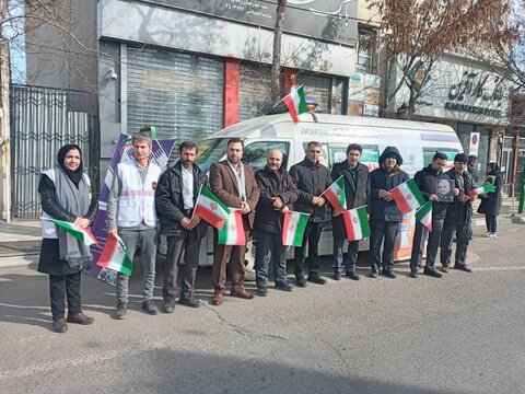 گزارش تصویری| حضور مدیران و کارکنان بهزیستی در راهپیمایی ۲۲ بهمن