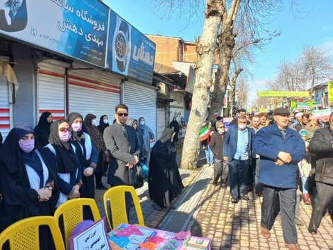 رودسر | حضور رئیس و کارکنان بهزیستی شهرستان رودسر در مراسم یوم الله ۲۲ بهمن