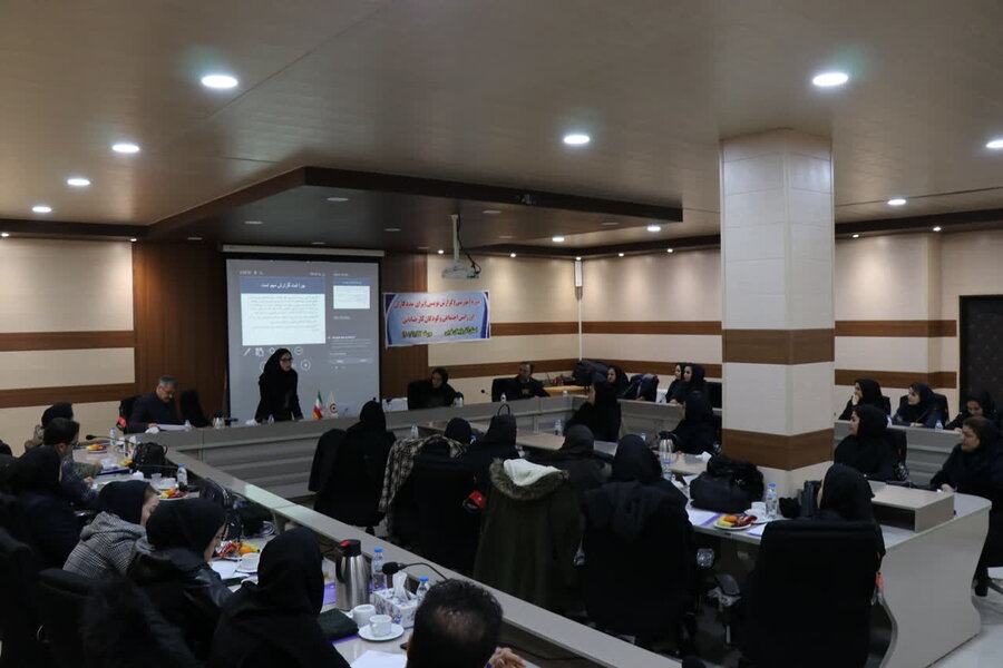 برگزاری دوره آموزشی گزارش نویسی درمددکاری اجتماعی