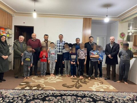 دیدار مدیرکل امور کودکان و نوجوانان سازمان بهزیستی کشور با فرزندان خانه های استان کردستان