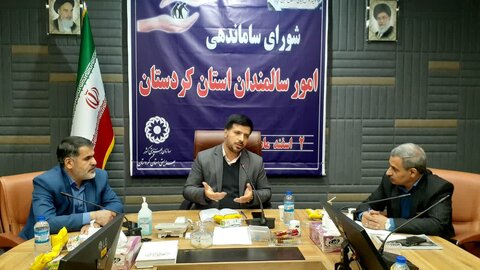 جلسه شورای ساماندهی سالمندان استان کردستان برگزار شد