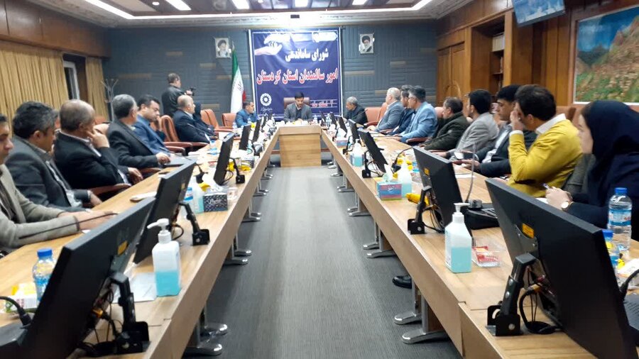 جلسه شورای ساماندهی سالمندان استان کردستان برگزار شد 