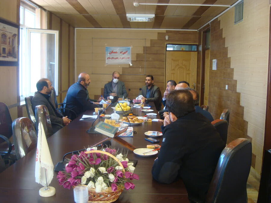 ملایر| بر گزاری جلسه مسکن شهرستان