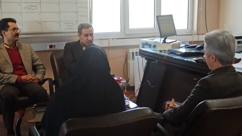 دیدار مدیر کل و معاونت پشتیبانی بهزیستی استان کردستان با فرماندار شهرستان کامیاران