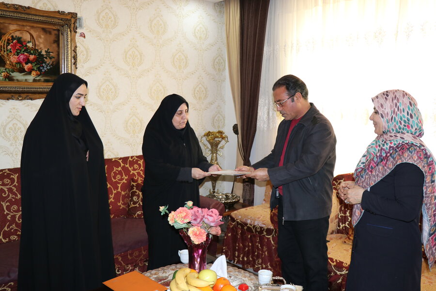 مراسم تجلیل از ایثارگران بهزیستی آذربایجان غربی