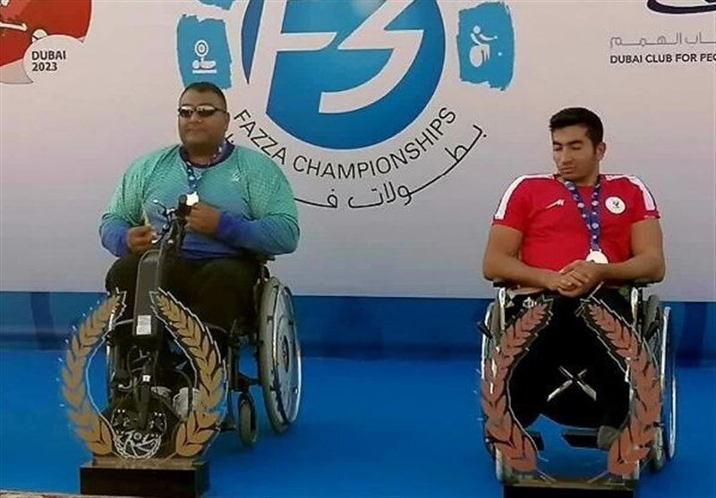 سه نشان رنگارنگ ؛دستاورد ملی پوشان دو ومیدانی جانبازان و معلولین در رقابت‌های بین المللی امارات