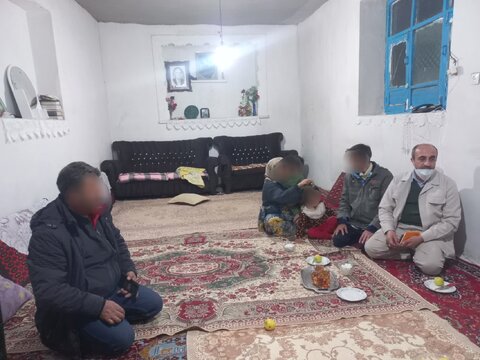 بازدید مدیرکل بهزیستی استان قزوین از منزل مددجویان تحت پوشش بهزیستی استان