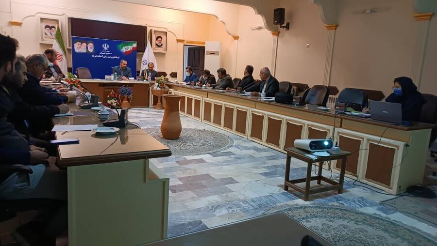 آستانه اشرفیه | برگزاری نشست شورای ساماندهی سالمندی در شهرستان آستانه اشرفیه 