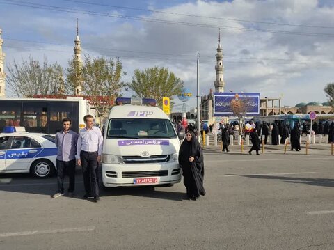 گزارش تصویری؛حضور فعال تیم های اورژانس اجتماعی 123 بهزیستی قم در مسجد مقدس جمکران