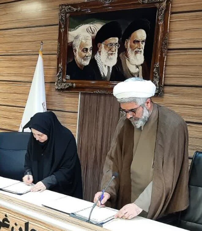 امضای تفاهم نامه بهزیستی با بنیاد شهید و امور ایثارگران آذربایجان غربی