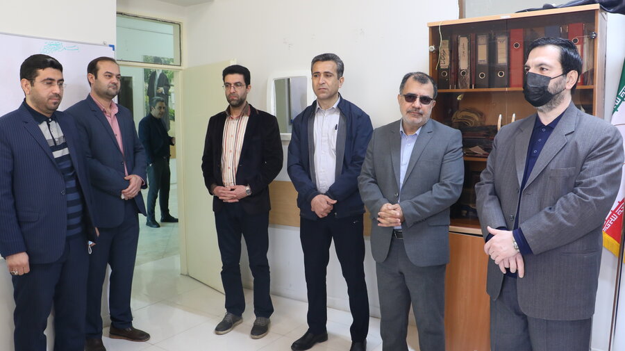 بازدید معاون استاندار از اداره کل بهزیستی خراسان شمالی