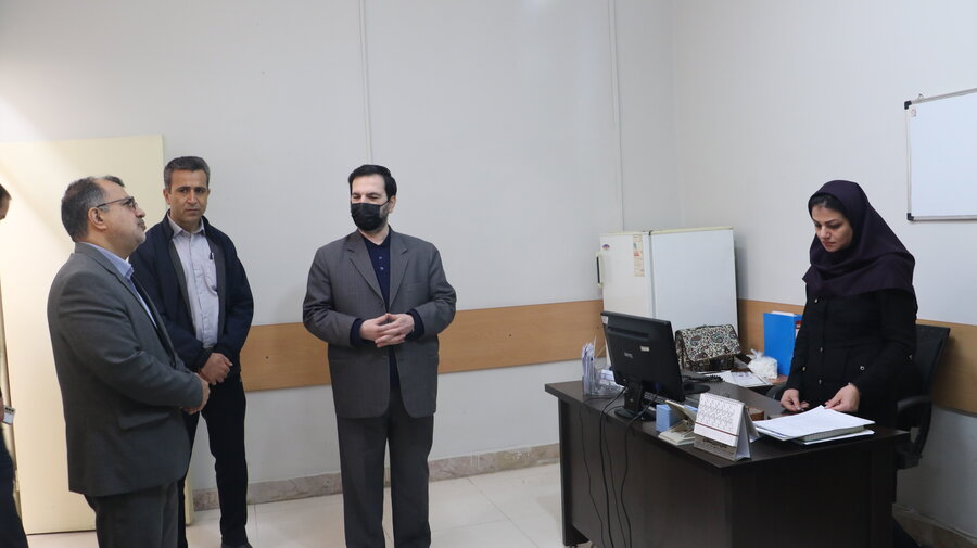 بازدید معاون استاندار از اداره کل بهزیستی خراسان شمالی