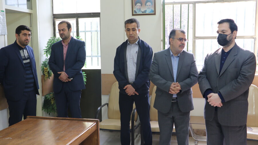 بازدید معاون استاندار از اداره کل بهزیستی خراسان شمالی