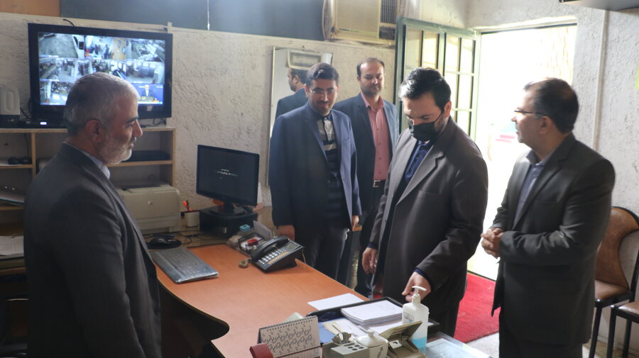بازدید معاون استاندار از اداره کل بهزیستی خراسان شمالی
