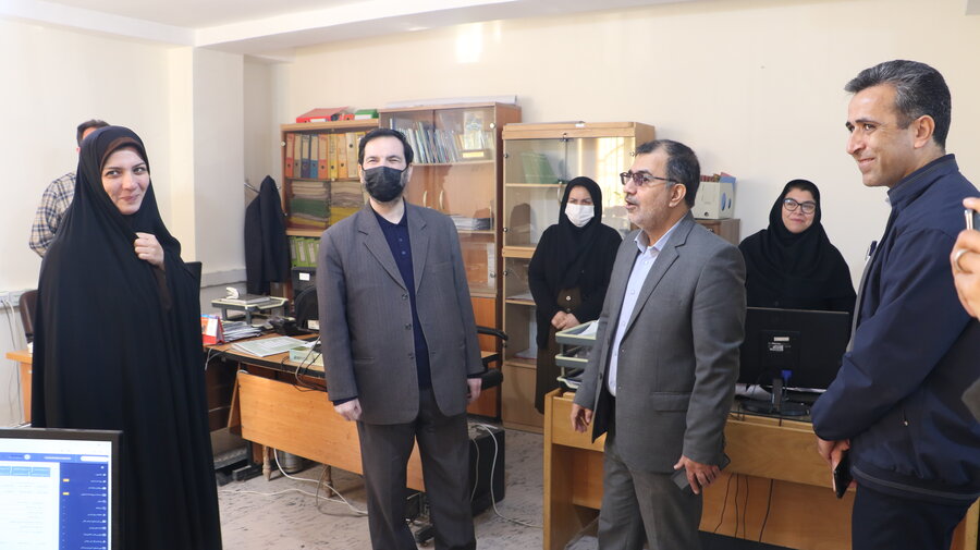 بازدید معاون استاندار از اداره کل بهزیستی خراسان شمالی