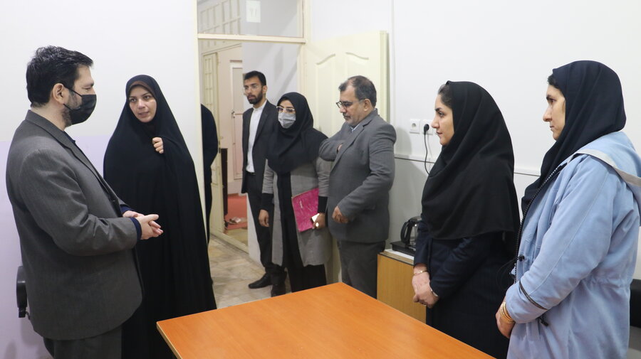 بازدید معاون استاندار از اداره کل بهزیستی خراسان شمالی