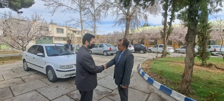 بازدید معاون استاندار از اداره کل بهزیستی خراسان شمالی