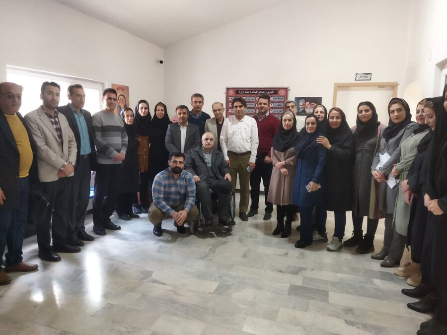 از همکاران بازنشسته اداره بهزیستی سنندج تجلیل شد