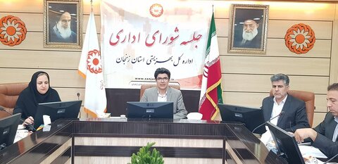 گزارش تصویری| جلسه شورای اداری بهزیستی زنجان تشکیل جلسه داد