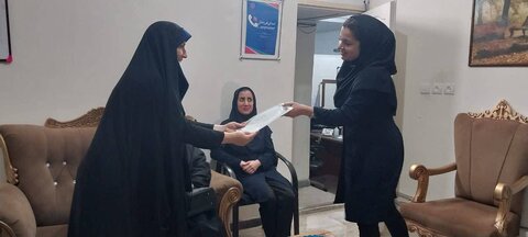 لاهیجان | بازدید رئیس اداره بهزیستی شهرستان لاهیجان از مرکز اورژانس اجتماعی لاهیجان