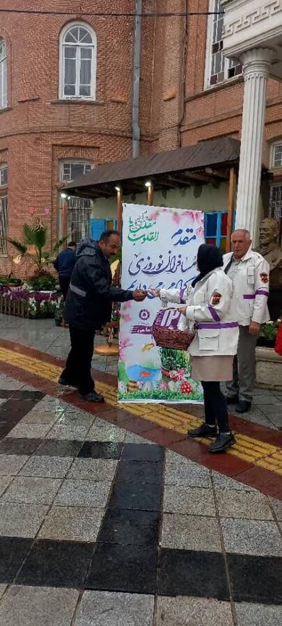 استقبال بهزیستی از مسافران نوروزی