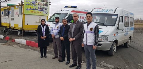 بازدید مدیرکل بهزیستی استان کردستان از  ایستگاه نوروزی اورژانس اجتماعی بهزیستی و مرکز نگهداری پردیس قروه