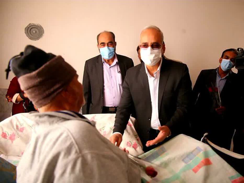 قول مساعد استاندار کرمان بر رفع مشکلات خانه سالمندان محمد مرسل(ص)