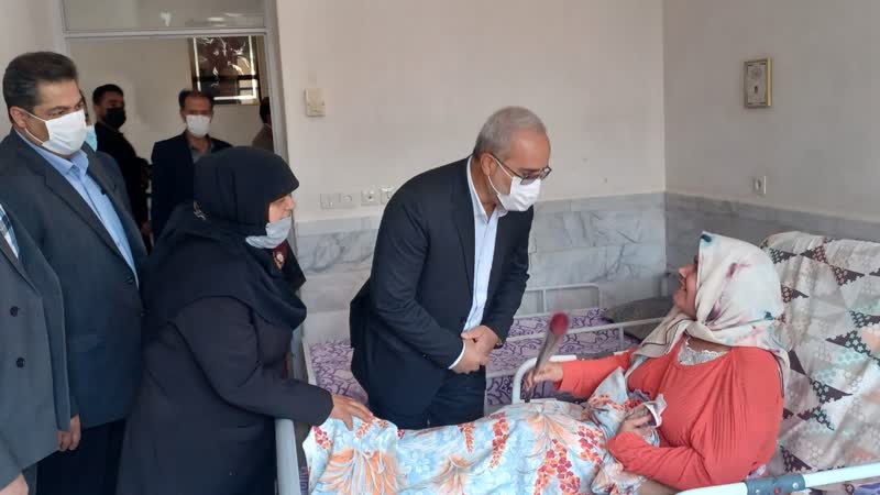 قول مساعد استاندار کرمان بر رفع مشکلات خانه سالمندان محمد مرسل(ص)