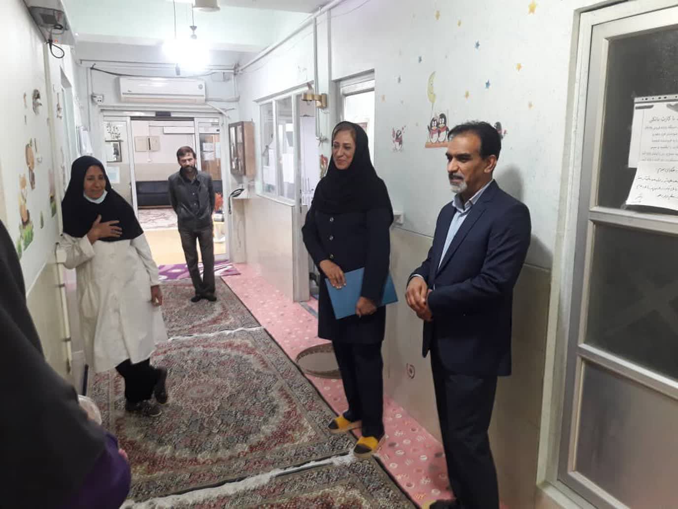 بازدید مدیر کل بهزیستی استان کرمان از شیرخوارگاه مادر