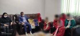 دیدار صمیمانه مدیرکل بهزیستی گیلان با فرزندان خانه شبانه روزی "خانه آرامش" رشت