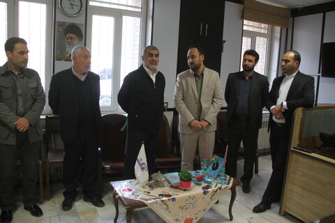 بازدید نائب رئیس اول مجلس شورای اسلامی از واحدهای و بخش‌های اداری بهزیستی شهرستان اردبیل